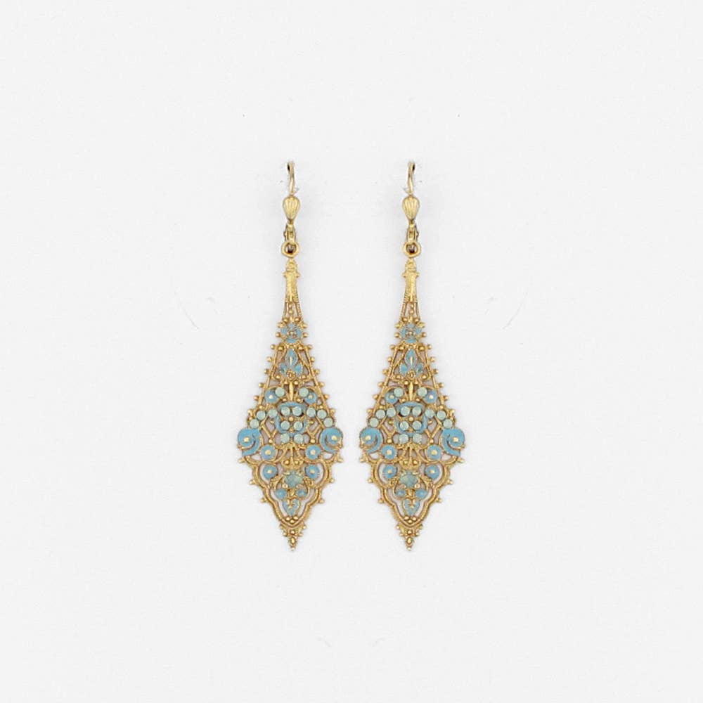 Earrings - La Byzantine in Sky or Sienna