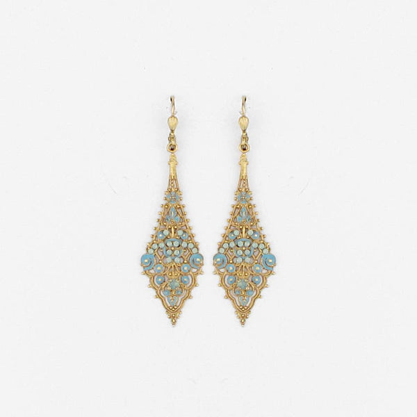 Earrings - La Byzantine in Sky or Sienna