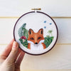 Embroidery Kit - Red Fox Embroidery Kit