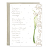 Greeting Cards - With Scripture Wedding Greeting Greeting Card - Calla Lily