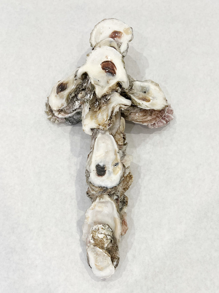 Linda Konstanzer - Oyster Shell Cross