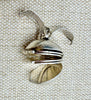 Estate Collection - Locket - Sterling Accordian Memory Orb