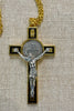 Estate Collection - Vintage Saint Benedict Crucifix Necklace