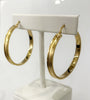 Earrings - Samantha Hoop Earrings in Gold
