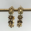 Earrings - Belle Flower Hoops