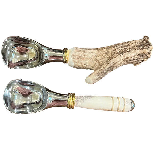 Uncle Tony's Handmade Antler Handle Ice Cream Scoop