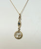 Estate Collection - Necklace with Drop Pendant