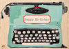 Greeting Cards - Happy Birthday Typewriter