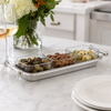 Arthur Court - Beaded Compartment Serving Bowls