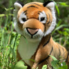 Plush Sitting Tiger Kenya