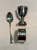 Estate Collection - Vintage Silver Baby Three Piece Set