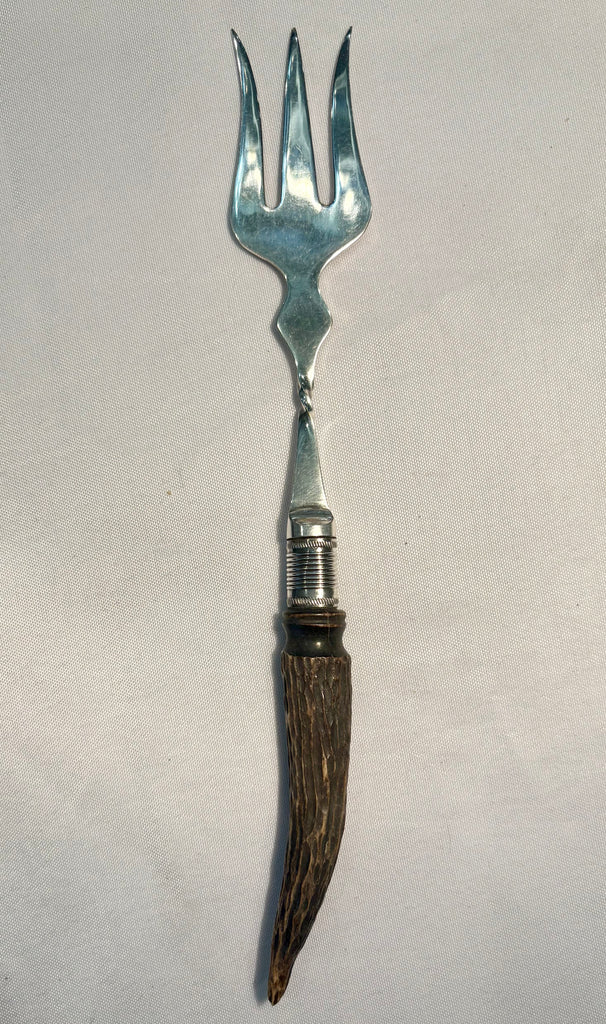 Estate Collection - Antique Silver Horn Fork