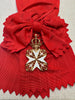 Estate Collection - Vintage Order of Malta Sash Badge Set