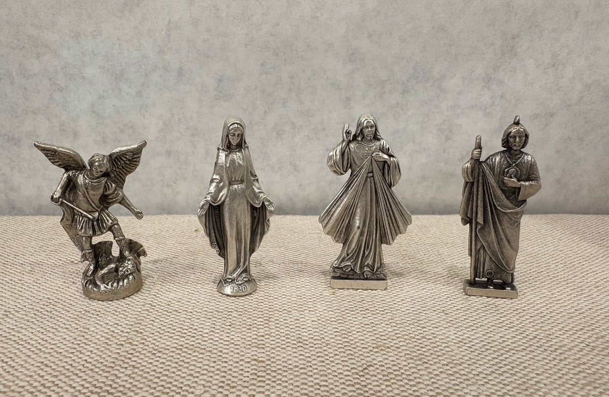 Estate Collection - Vintage Miniature Religious Statues – Chapel Farm ...