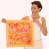 Bandana - Cotton Bandana - Sketched Florals - Mustard: Yellow