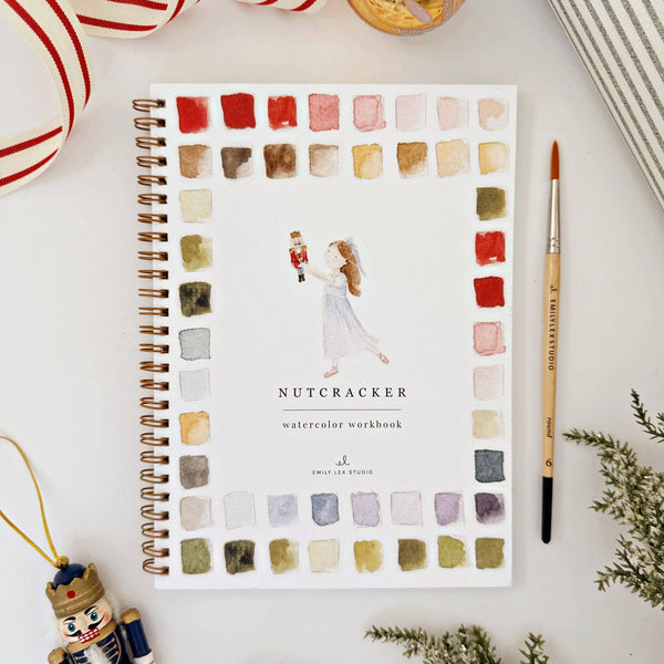 Watercolor - Nutcracker Watercolor Workbook