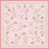 Scarf - Blush Charm Double Sided Silk Scarf