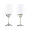Wine Glasses - Fleur-De-Lis Wine Glasses