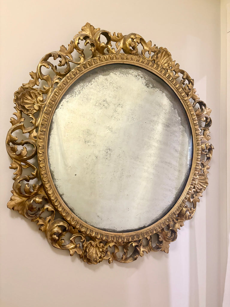 Estate Collection Antique Italian Wall Mirror
