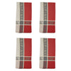 Napkin - Red Jacquard Christmas Napkin