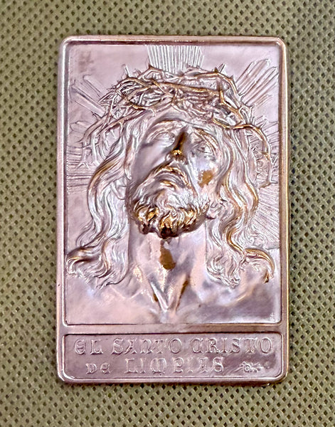 Estate Collection - "El Santo Cristo de Limpias" Medal