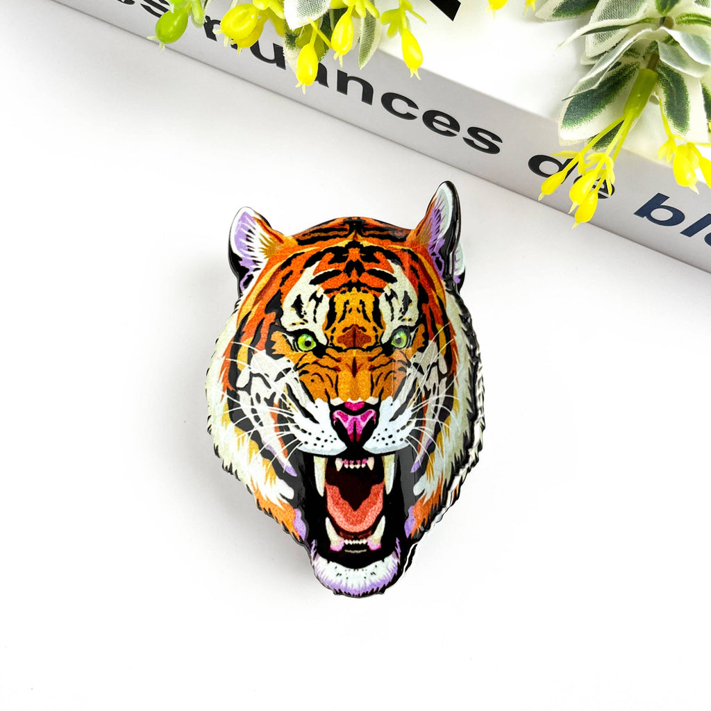 Hair Accessories - Tiger Head Hair Claw