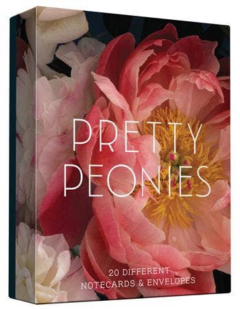 Notecards - Pretty Peonies Set of 20