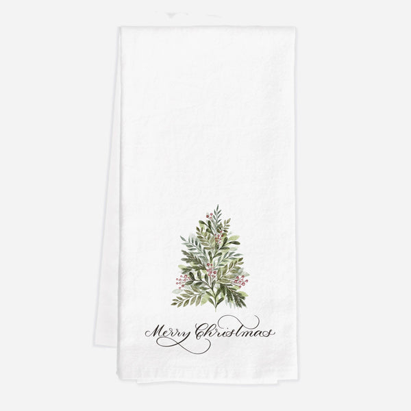 "Merry Christmas" Tea Towel