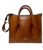 Candy Large Tote in Vintage Carmel Leather