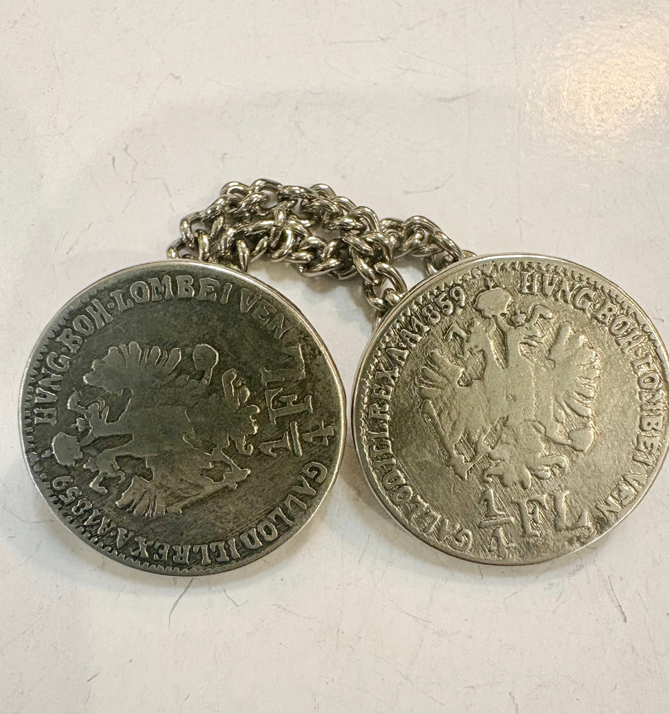 Estate Collection - Vintage Austro-Hungarian Empire Coin Chain