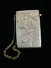 Estate Collection - Silver Art Deco Card Case with Birds