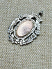 Estate Collection - Fob - Sterling with Rose Gold Cartouche