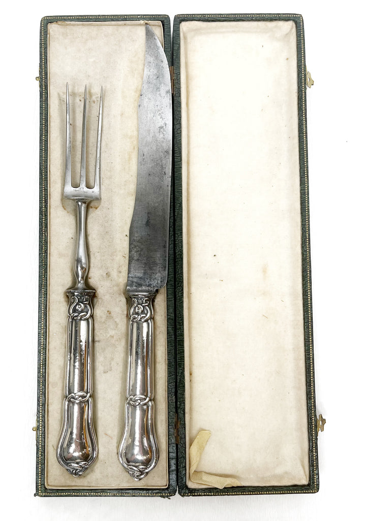 Estate Collection - Antique Silver Plate English Cutlery Set