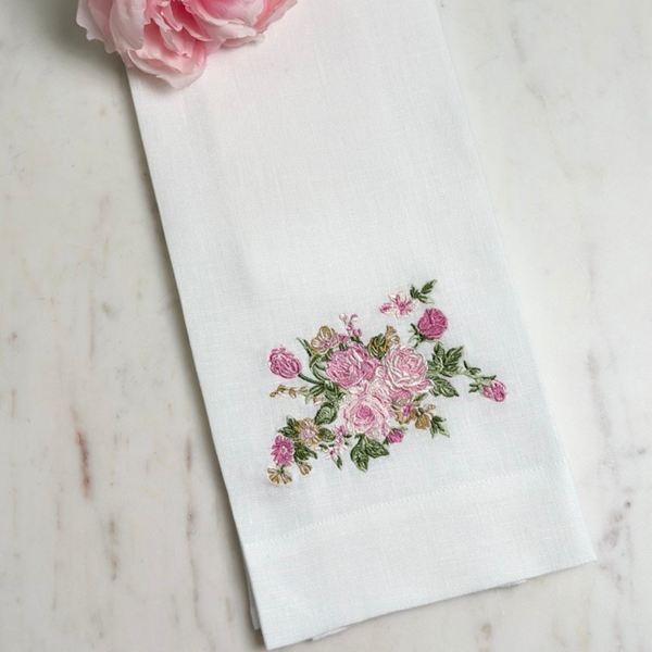 Hand Towel - Vintage Floral Towel