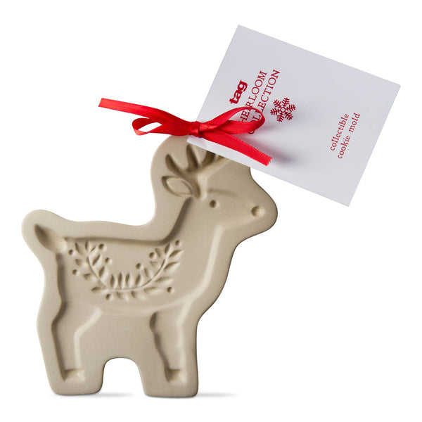 Cookie Mold - Christmas Whimsy Reindeer Collection Cookie Mold