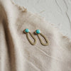 Earrings - Turquoise Tidal Studs
