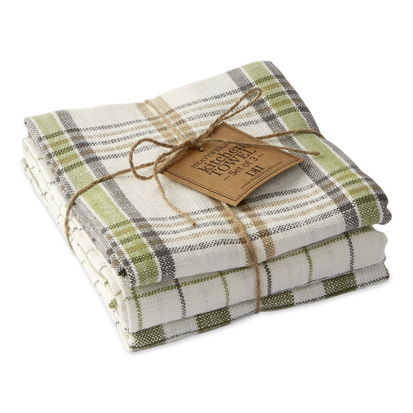 Towels - Kitchen Green House Dishtowel Set of 3