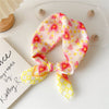 Scarf - Cotton Linen Like Square Scarves - Several Designs