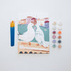 Paint by Numbers - Lovebirds Framed