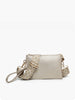 Purse - Izzy Crossbody w/Guitar Strap in Light Gold