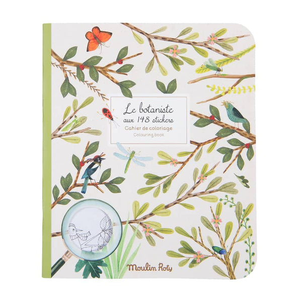 Coloring Books & Stickers Botanist Garden Theme