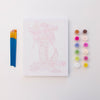 Paint by Numbers - Cowboy Boots and Flowers
