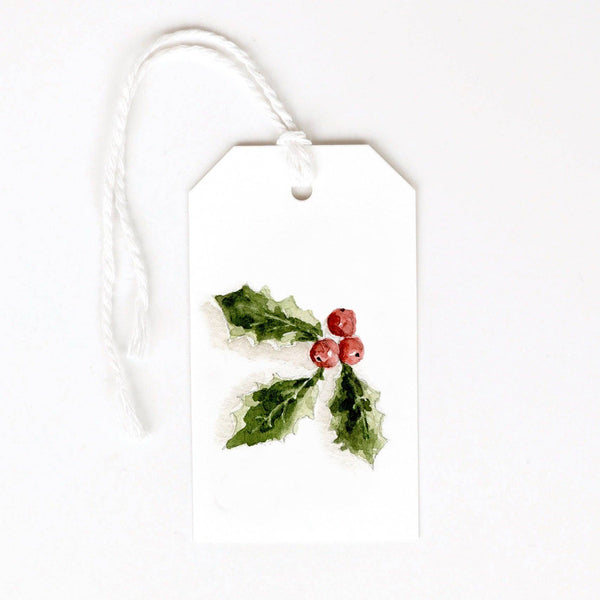 Gift Tags - Holly Berry Set of 8