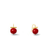 Petite + Sweet Pebble Pearls-Baby: Oxblood