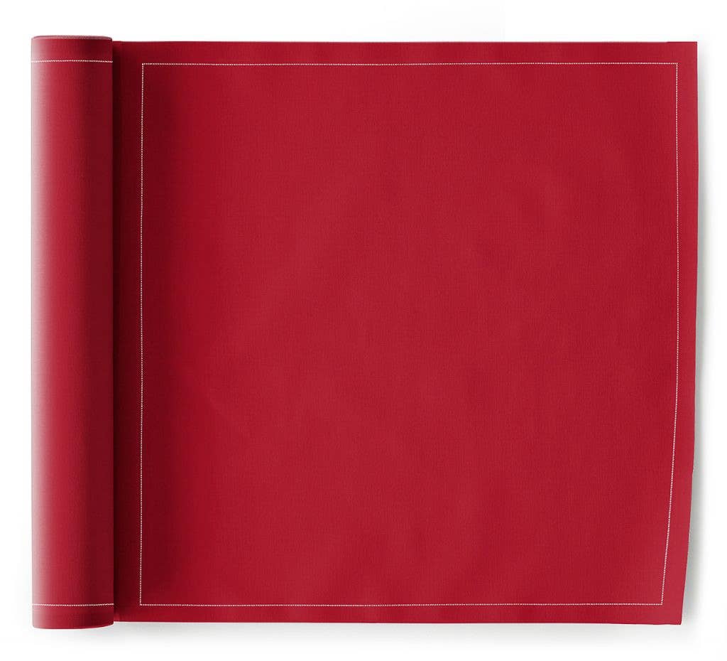 Napkins - In Lipstick Red Cotton 12 Units on Roll