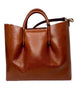 Candy Large Tote in Vintage Carmel Leather