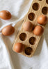 The Wooden Egg Holder: Half Dozen