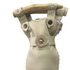 Handmade Leather Wine Bag w/Antler Handles