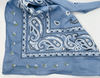 Bandana - Mini Bouquet - Soft Blue