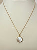 Estate Collection Necklace - Gold Pendant on Gold Chain